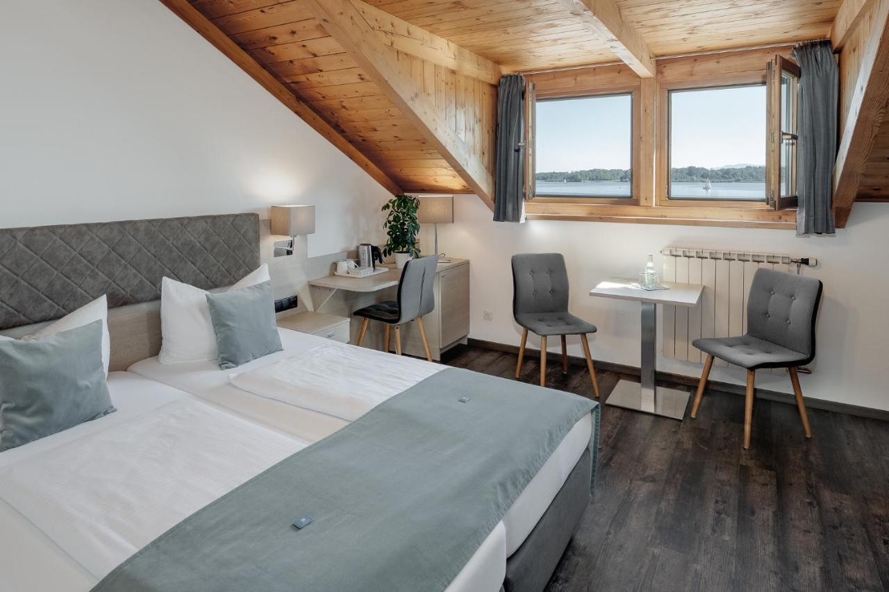 Hotel Garni Moewe Am See Prien am Chiemsee Exterior foto