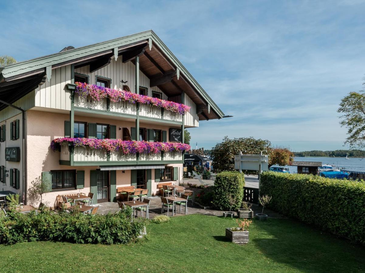 Hotel Garni Moewe Am See Prien am Chiemsee Exterior foto